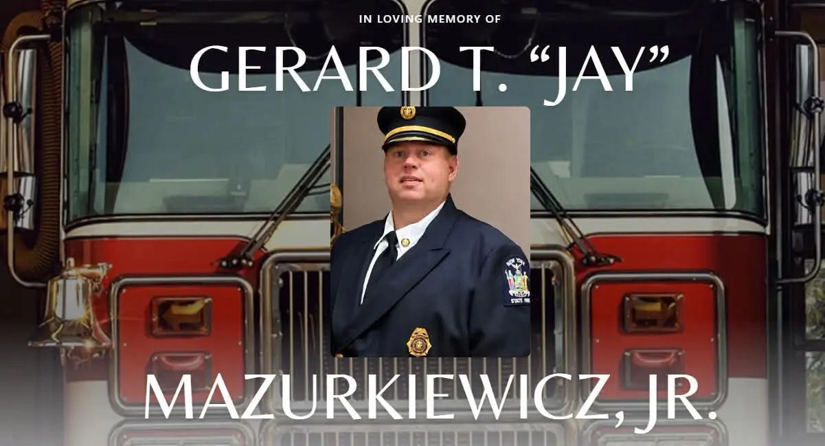 Firefighter Service Information for Jay Mazurkiewicz Shared by the Erie County Department of Homeland Security & Emergency Services.