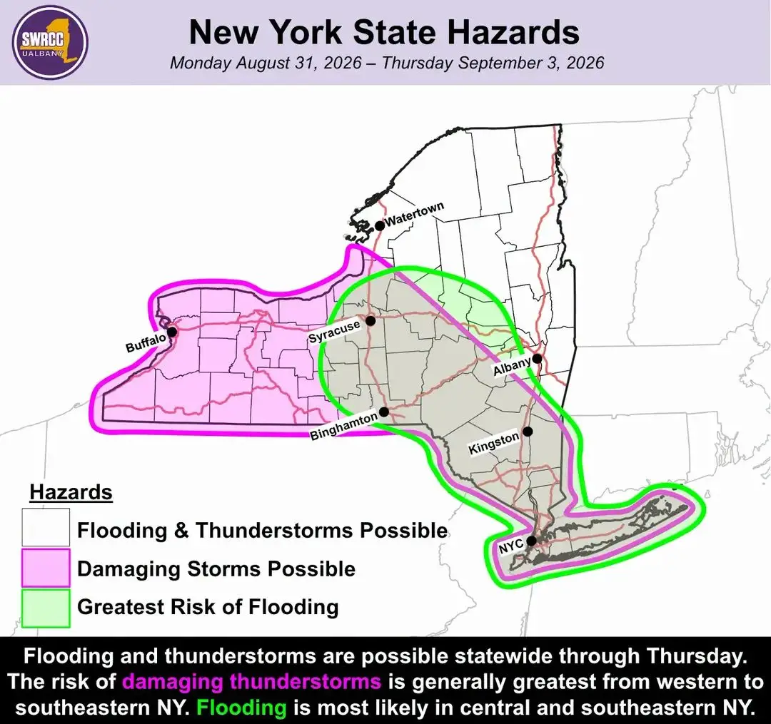 🚨⛈️ URGENT WEATHER ALERT | WESTERN NEW YORK ⛈️🚨